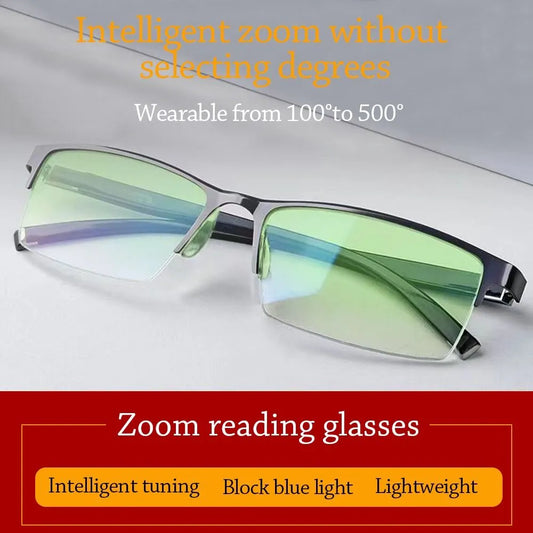 Autofocus Power Anti-Blue Light Reading Glasses Anti Blue Ray Smart Optical Spectacle Eyeglass Ultralight Eye Protection