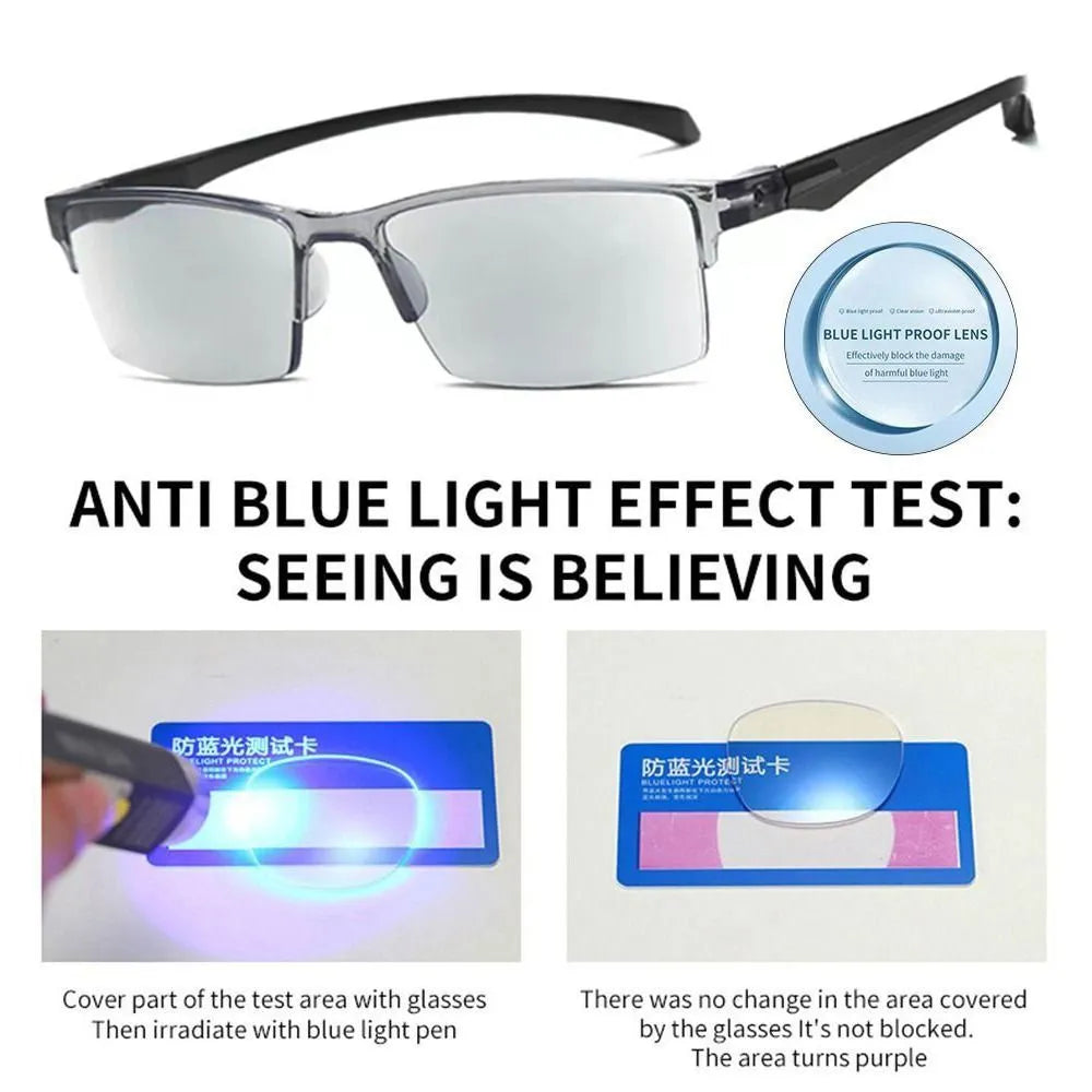 Autofocus Power Anti-Blue Light Reading Glasses Anti Blue Ray Smart Optical Spectacle Eyeglass Ultralight Eye Protection