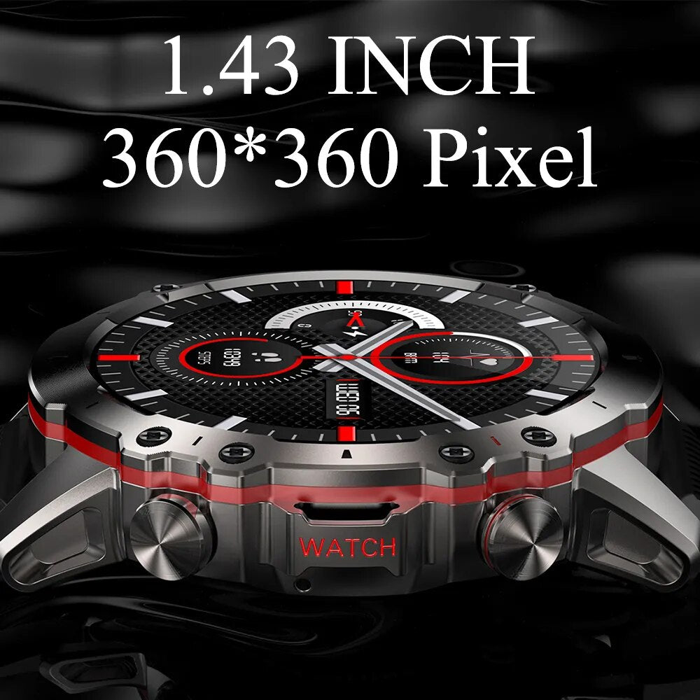 LEMFO FALCON watch for men stainless steel Sports Smart watches waterproof 110+ sport modes military Smartwatch Bluetooth Call