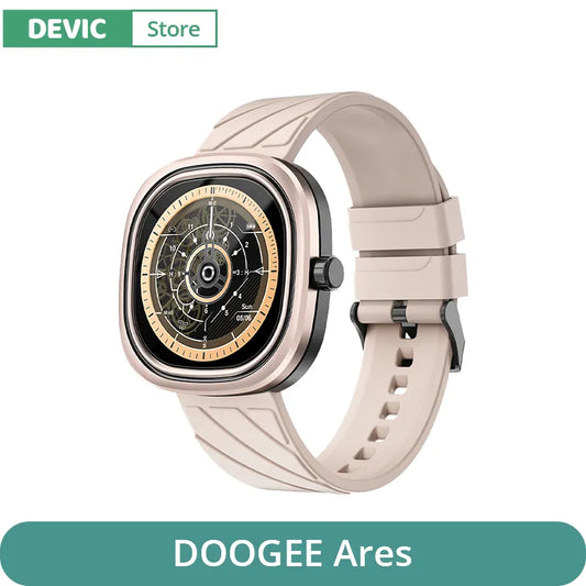 Global Version DOOGEE Ares Bluetooth 5.0 Smartwatch 1.32" LCD Display 3ATM Waterproof Sport Bracelets 300mAh Large Battery