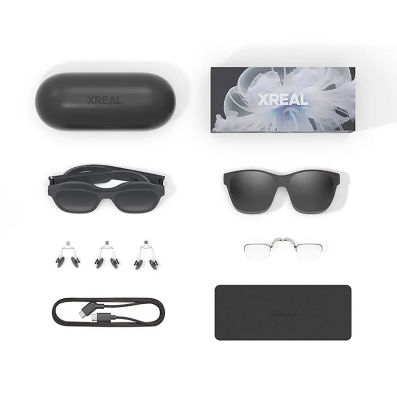 Xreal Air Nreal AR Smart Glasses Micro-OLED Virtual Theater Augmented Reality Glasses Watch Stream And Game on PC/Android/iOS