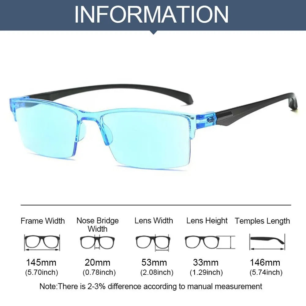 Autofocus Power Anti-Blue Light Reading Glasses Anti Blue Ray Smart Optical Spectacle Eyeglass Ultralight Eye Protection